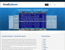 Tablet Screenshot of emailsoftwarepro.com